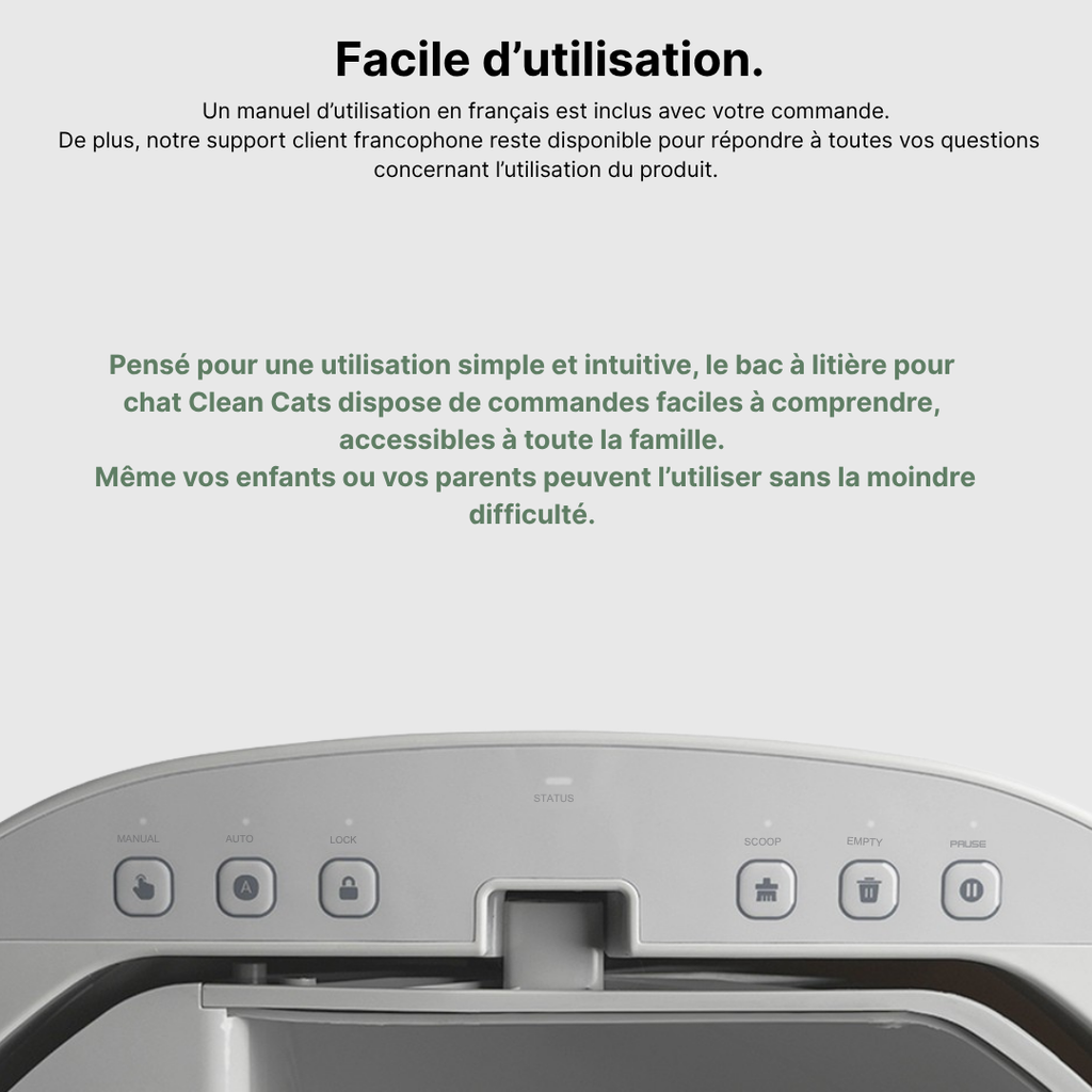 Clean Cats – La Litière Automatique Intelligente
