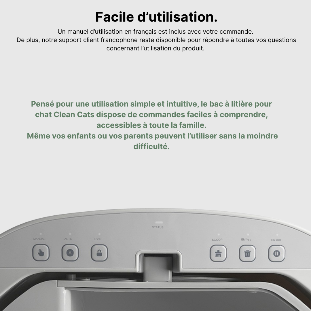 Clean Cats – La Litière Automatique Intelligente